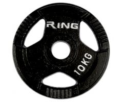 RING Olimpijski utezi lijevani sa hvatom 1x10kg RX PL14-10